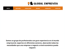 Tablet Screenshot of globalemprentia.com